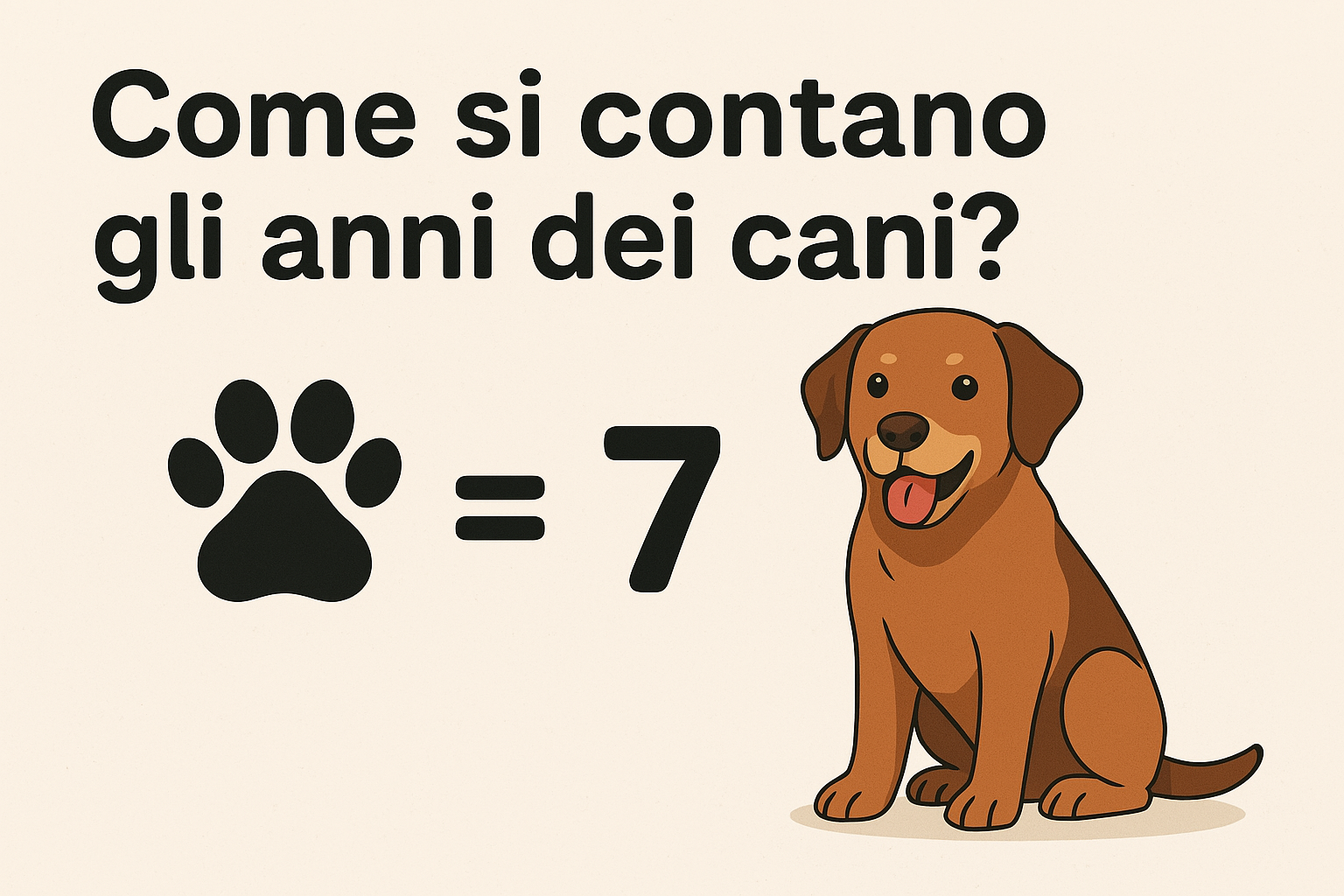 Come si contano gli anni dei cani? Tutto ciò che devi sapere (con aneddoti e curiosità!)